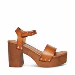 SteveMadden IVY COGNAC -Steve Madden | Official Store STEVEMADDEN SHOES IVY COGNAC SIDE 3
