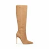 SteveMadden IZETTA TAUPE SUEDE -Steve Madden | Official Store STEVEMADDEN SHOES IZETTA TAUPE SUEDE SIDE 1