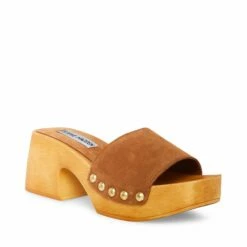 SteveMadden IZZY BROWN SUEDE -Steve Madden | Official Store STEVEMADDEN SHOES IZZY BROWN SUEDE