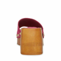 SteveMadden IZZY PINK SUEDE -Steve Madden | Official Store STEVEMADDEN SHOES IZZY PINK SUEDE BACK