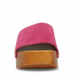 SteveMadden IZZY PINK SUEDE -Steve Madden | Official Store STEVEMADDEN SHOES IZZY PINK SUEDE FRONT