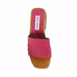 SteveMadden IZZY PINK SUEDE -Steve Madden | Official Store STEVEMADDEN SHOES IZZY PINK SUEDE TOP