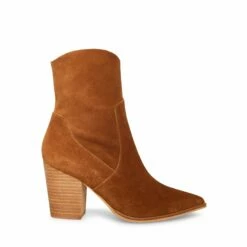 SteveMadden JANETTA SAND SUEDE -Steve Madden | Official Store STEVEMADDEN SHOES JANETTA BROWN SUEDE SIDE 4