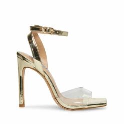 SteveMadden JESSENIA GREEN -Steve Madden | Official Store STEVEMADDEN SHOES JESSENIA GOLD SIDE 1