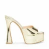 SteveMadden KACIE GOLD -Steve Madden | Official Store STEVEMADDEN SHOES KACIE GOLD SIDE