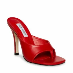 SteveMadden KARINA RED LEATHER -Steve Madden | Official Store STEVEMADDEN SHOES KARINA RED LEATHER