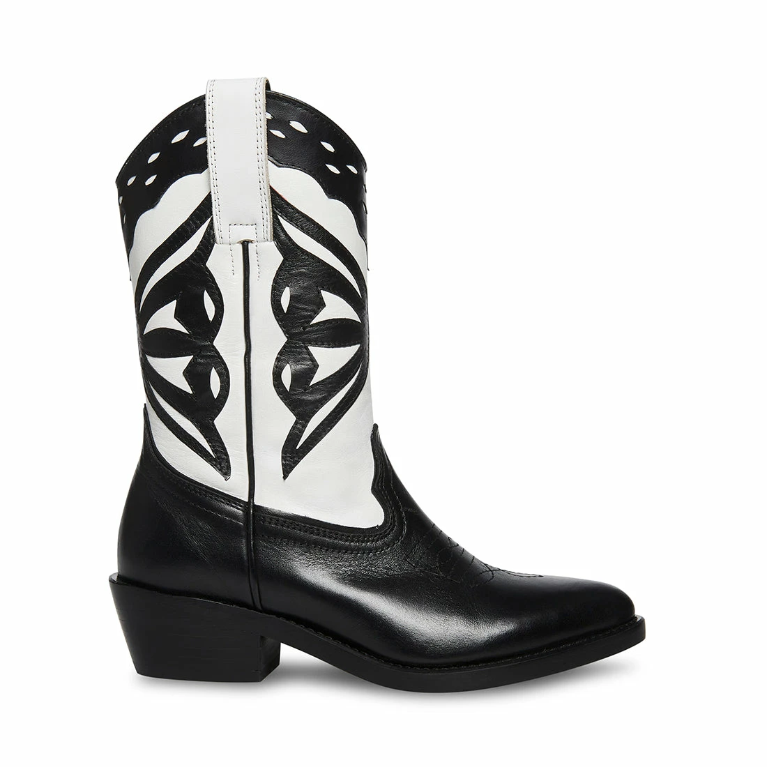 SteveMadden LAREDO-M BLACK/WHITE 8 SteveMadden LAREDO-M BLACK/WHITE - Image 6