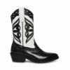 SteveMadden LAREDO-M BLACK/WHITE -Steve Madden | Official Store STEVEMADDEN SHOES LAREDO BLACK WHITE SIDE 1