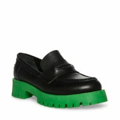 SteveMadden LAWRENCE BLACK/GREEN 14 SteveMadden LAWRENCE BLACK/GREEN -Steve Madden | Official Store STEVEMADDEN SHOES LAWRENCE BLACK GREEN