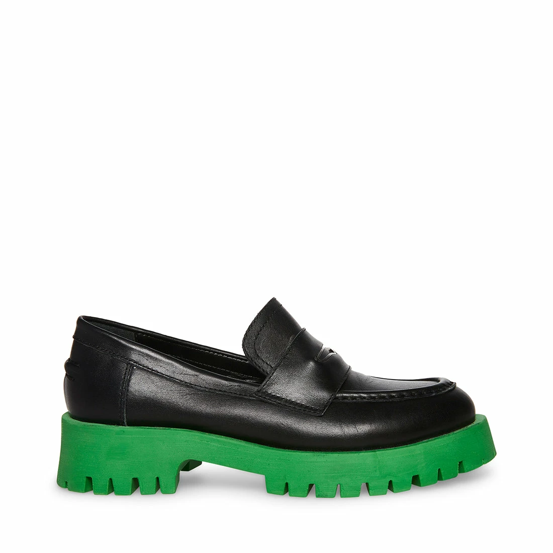 SteveMadden LAWRENCE BLACK/GREEN 8 SteveMadden LAWRENCE BLACK/GREEN - Image 6