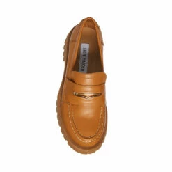 SteveMadden LAWRENCE COGNAC LEATHER 16 SteveMadden LAWRENCE COGNAC LEATHER -Steve Madden | Official Store STEVEMADDEN SHOES LAWRENCE COGNAC TOP