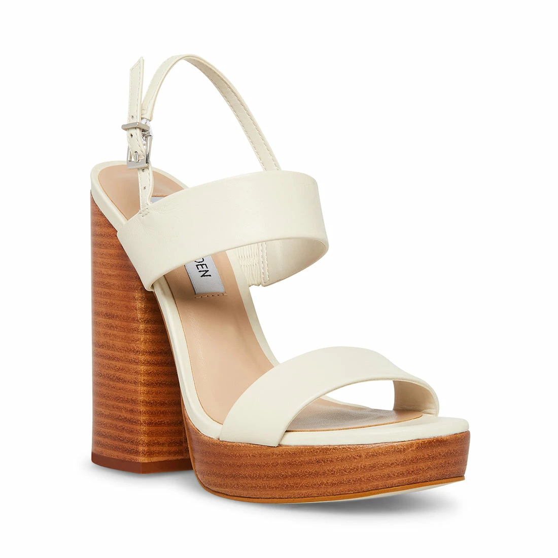 SteveMadden IESHA BONE LEATHER 4 SteveMadden IESHA BONE LEATHER - Image 2