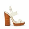 SteveMadden IESHA BONE LEATHER -Steve Madden | Official Store STEVEMADDEN SHOES LESHA BONE LEATHER SIDE 1