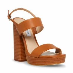 SteveMadden IESHA COGNAC LEATHER -Steve Madden | Official Store STEVEMADDEN SHOES LESHA COGNAC LEATHER