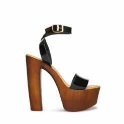 SteveMadden LUCY BLACK PATENT