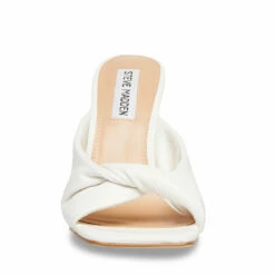 SteveMadden MAJORIE WHITE -Steve Madden | Official Store STEVEMADDEN SHOES MAJORIE WHITE FRONT 1