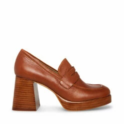SteveMadden MARLA COGNAC LEATHER 15 SteveMadden MARLA COGNAC LEATHER -Steve Madden | Official Store STEVEMADDEN SHOES MANNA COGNAC LEATHER SIDE 2