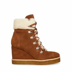 SteveMadden MARCEL COGNAC SUEDE