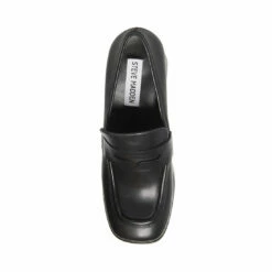 SteveMadden MARLA BLACK LEATHER -Steve Madden | Official Store STEVEMADDEN SHOES MARLA BLACK LEATHER TOP