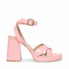 SteveMadden MIRANDA PINK PATENT -Steve Madden | Official Store STEVEMADDEN SHOES MIRANDA PINK LEATHER SIDE