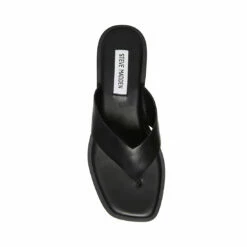 SteveMadden NORIE BLACK LEATHER -Steve Madden | Official Store STEVEMADDEN SHOES NORIE BLACK TOP