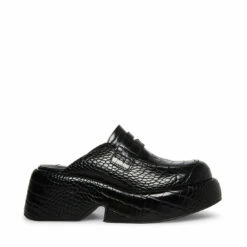 SteveMadden PORTIA BLACK CROCODILE 13 SteveMadden PORTIA BLACK CROCODILE -Steve Madden | Official Store STEVEMADDEN SHOES PORTIA BLACK CROCO SIDE 1
