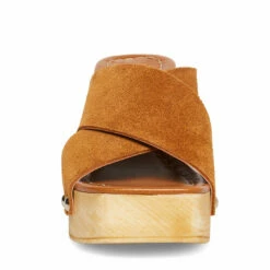 SteveMadden RAVEN CHESTNUT SUEDE 10 SteveMadden RAVEN CHESTNUT SUEDE -Steve Madden | Official Store STEVEMADDEN SHOES RAVEN CHESTNUT SUEDE FRONT