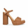 SteveMadden RAYDEN TAN LEATHER -Steve Madden | Official Store STEVEMADDEN SHOES RAYDEN TAN SIDE