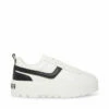 SteveMadden RORRI BLACK/WHITE