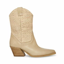 SteveMadden SADDLE SAND LEATHER