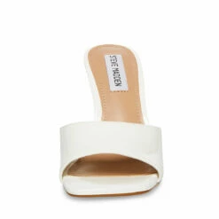 SteveMadden SIGNAL WHITE PATENT -Steve Madden | Official Store STEVEMADDEN SHOES SIGNAL WHITE PATENT FRONT