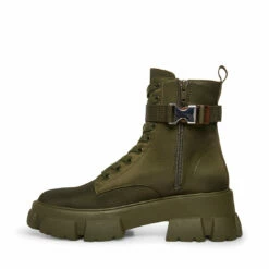 SteveMadden THORA-P OLIVE -Steve Madden | Official Store STEVEMADDEN SHOES THORA P OLIVE INSIDE