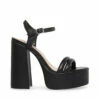 SteveMadden TILLE BLACK -Steve Madden | Official Store STEVEMADDEN SHOES TILLE BLACK SIDE 1