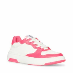 SteveMadden TRISTINA WHITE/FUSCHIA -Steve Madden | Official Store STEVEMADDEN SHOES TRISTINA WHITE FUSCHIA