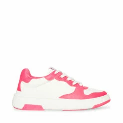 SteveMadden TRISTINA WHITE/FUSCHIA -Steve Madden | Official Store STEVEMADDEN SHOES TRISTINA WHITE FUSCHIA SIDE 3