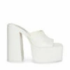 SteveMadden TRIXIE WHITE LEATHER -Steve Madden | Official Store STEVEMADDEN SHOES TRIXIE WHITE LEATHER SIDE 2