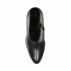 SteveMadden TRUDY BLACK LEATHER 12 SteveMadden TRUDY BLACK LEATHER -Steve Madden | Official Store STEVEMADDEN SHOES TRUDY BLACK LEATHER6