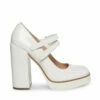 SteveMadden TWICE WHITE PATENT -Steve Madden | Official Store STEVEMADDEN SHOES TWICE WHITE PATENT SIDE 3