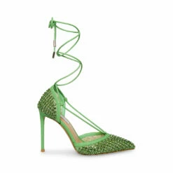 SteveMadden VANITY GREEN -Steve Madden | Official Store STEVEMADDEN SHOES VITTO GREEN SIDE 2