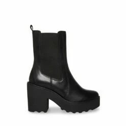 SteveMadden ANDARA BLACK LEATHER -Steve Madden | Official Store STEVEMADDE SHOES ANDARA BLACK LEATHER SIDE 1