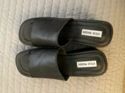 Recurate PEPE30 BLACK LEATHER - SM REBOOTED -Steve Madden | Official Store Submission 1641157016850