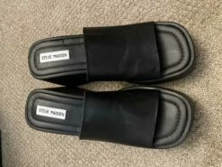 Recurate PEPE30 BLACK LEATHER - SM REBOOTED -Steve Madden | Official Store Submission 1641247799312