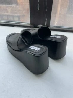 Recurate PEPE30 BLACK LEATHER - SM REBOOTED -Steve Madden | Official Store Submission 1643319256463