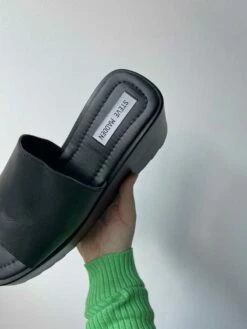 Recurate PEPE30 BLACK LEATHER - SM REBOOTED -Steve Madden | Official Store Submission 1643319280662