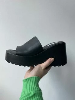 Recurate PEPE30 BLACK LEATHER - SM REBOOTED -Steve Madden | Official Store Submission 1643319285340