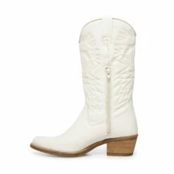 SteveMadden HAYWARD WHITE LEATHER -Steve Madden | Official Store stevemadden shoes hayward white leather inside